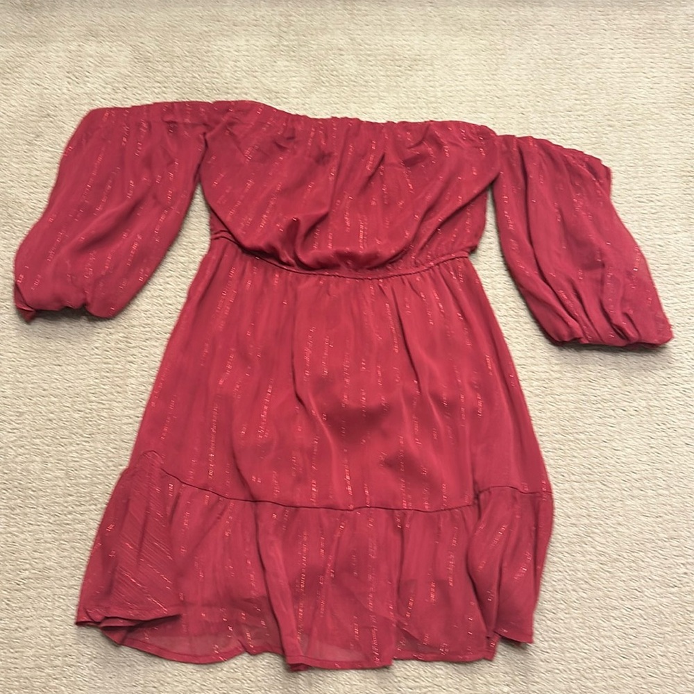 Mi Ami off the shoulder dress